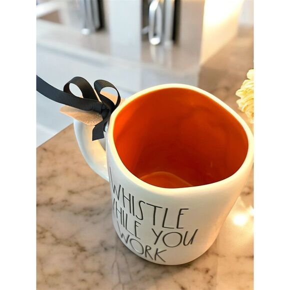 Rae Dunn Disney Snow White Seven Dwarfs Whistle While You Work Mug Dopey Grumpy - Picture 6 of 9